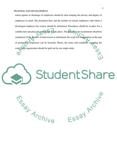 Db3 2 training and development