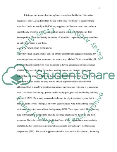 The Alternative Health Medicines and Methodologies