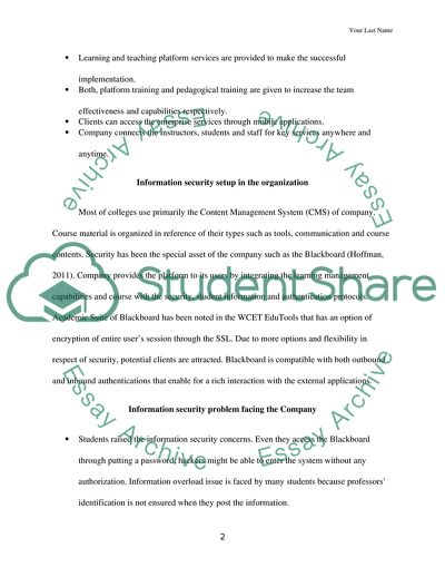 Information Security Governance