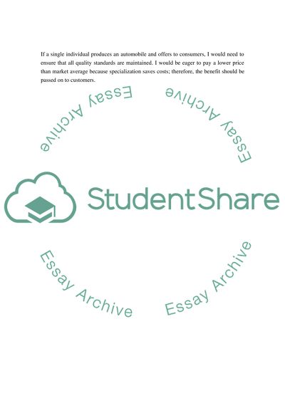 Total Costs with Total Output