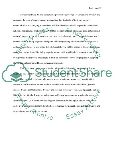 An International Student from UAE