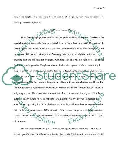 Jayne Cortez as a Poet during the Black Arts Movement