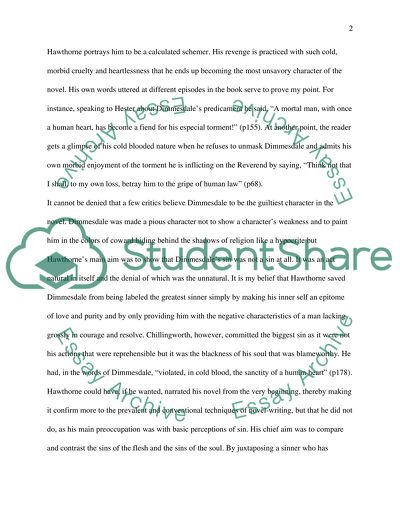 The Scarlet Letter: a Story of Sinners