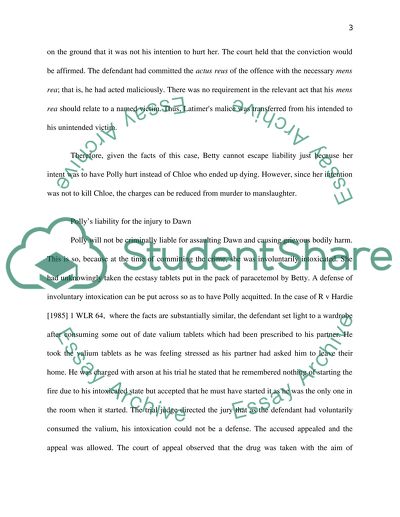 Analysis case about death