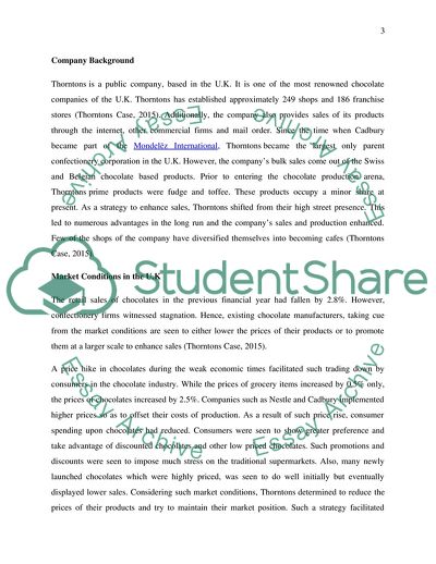 Strategic Evaluation for Thorntons