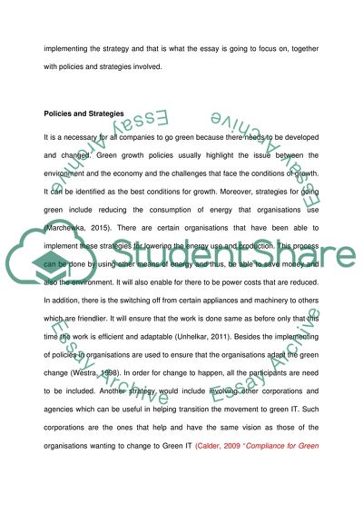 Challenges of Green IT