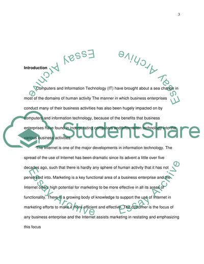 Evaluation of the use of Internet Marketing in the Home Appliances Sector in India