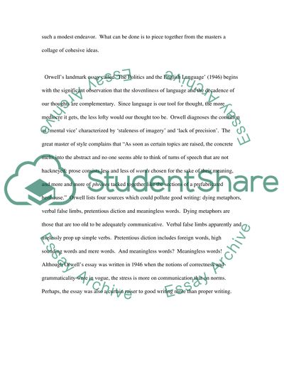 The English Language