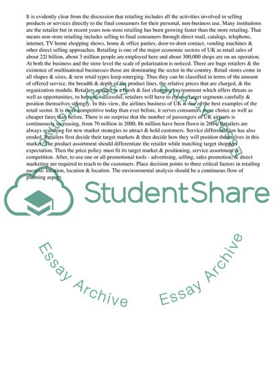 The Future of Retail Sector in UK