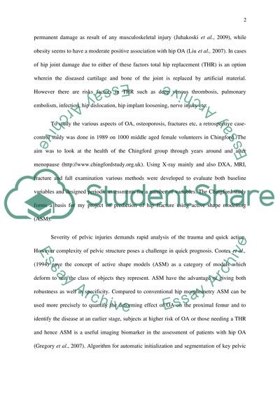 Active Shape Modelling compared to Hip Morphometry in the prediction of Hip fracture