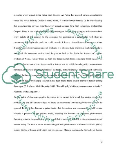 Why does the Type of Branding Affect Consumer Purchasing Behaviour