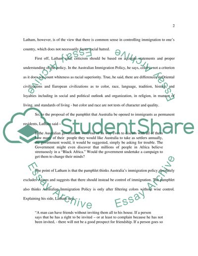 Stories and Histories of Immigrants