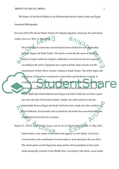 The Impact of the Social Media