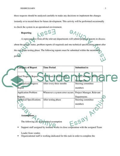 Final Assessment Towards the Implementation of the TUI Learning Management System