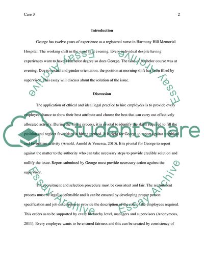 The Solution of the Employment Issue