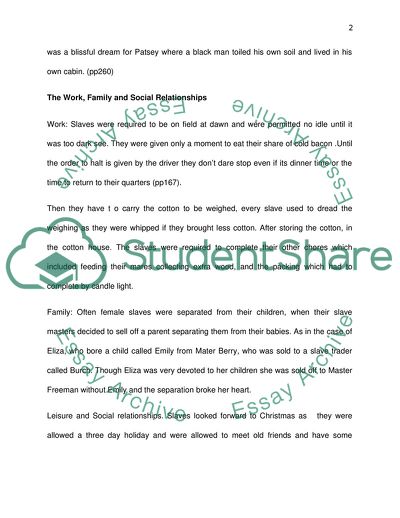 The Nature of Difference Between Northup and Other Slaves