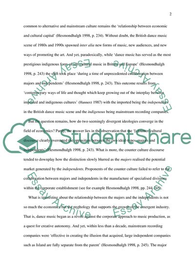 The Main Goal of Cultural Industries