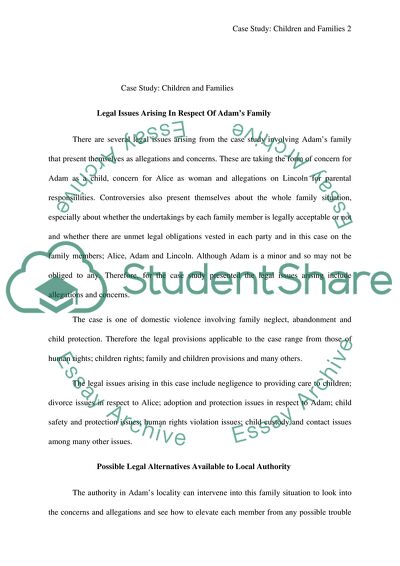 Children and Families