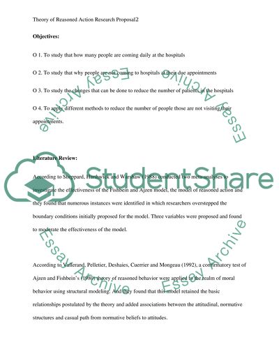 Theory of Reasoned Action