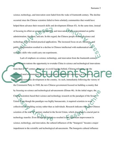 E Business Essay English Composition Essay also Essay On Healthy Foods Describe And Assess The Evolution Of Chinas Science The Yellow Wallpaper Essays