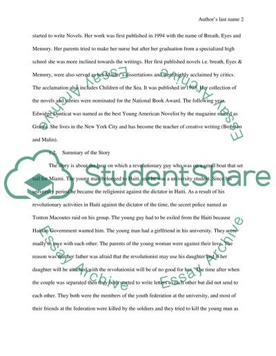 Children of the Sea by Edwidge Danticat