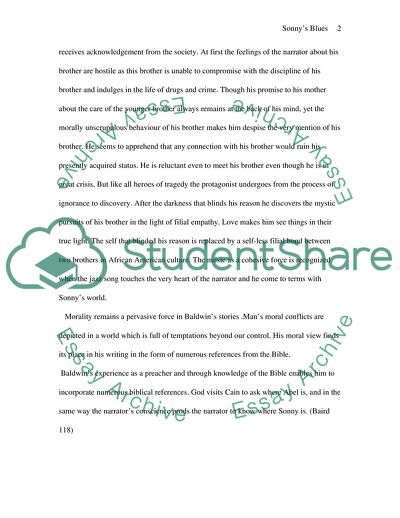 The Search for Self in Sonnys Blues