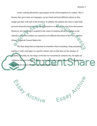 Advantages of Studying Abroad