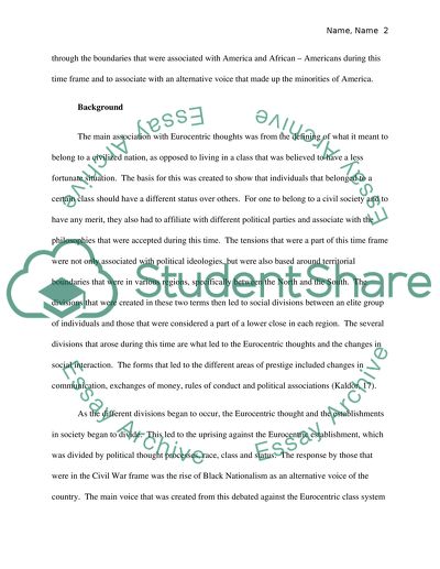 Deconstructing Racial Identity through African American Literature