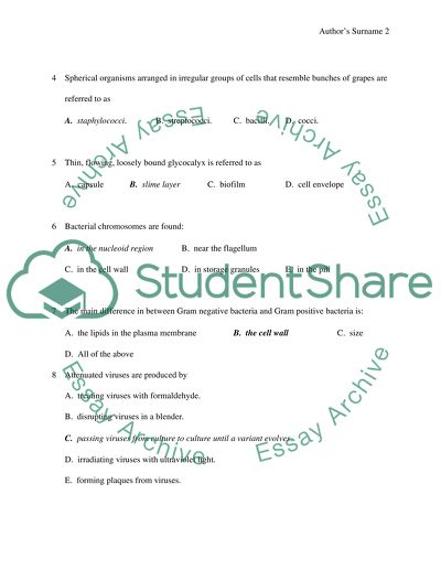 BIOL 302: Bacteria, Viruses and Health