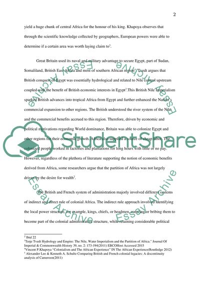 The Making of Modern Africa Final Exam