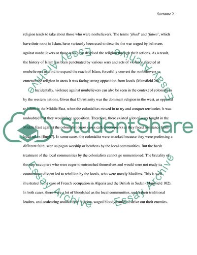 How the Western World Perceives Islam through Terrorism