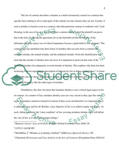 Contract Law in the United Kingdom