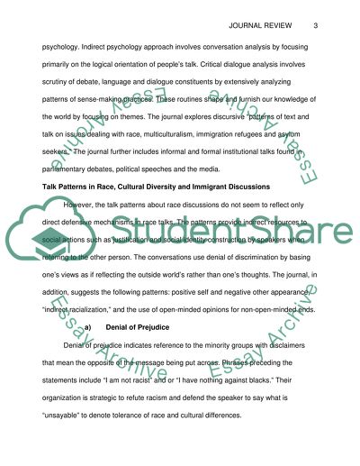 Indirect Psychology Approach