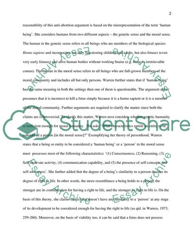 Killing Fetuses Incorrect but Permissible