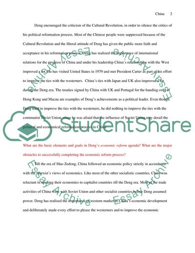 Chinas State and Society in 20th Century