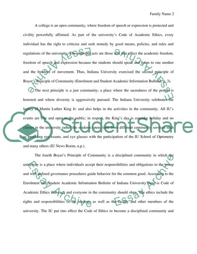 Boyers Principle of Community