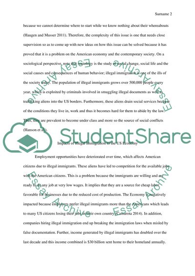 Illegal Immigration In America Essay Example Topics And Well Illegal Immigration In America Science Development Essay also High School Persuasive Essay Good Proposal Essay Topics