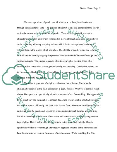 Film and the City:Urbanity in Postmodern Canadian Cinema