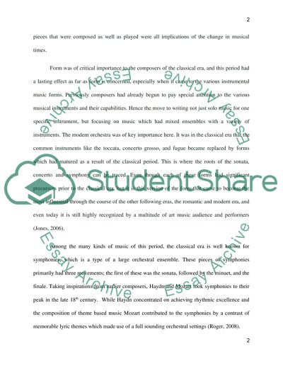 Classical Period and Romantic Period