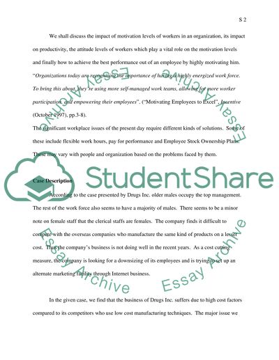 Finding Certain Solutions for an Organization Drugs Incorporation