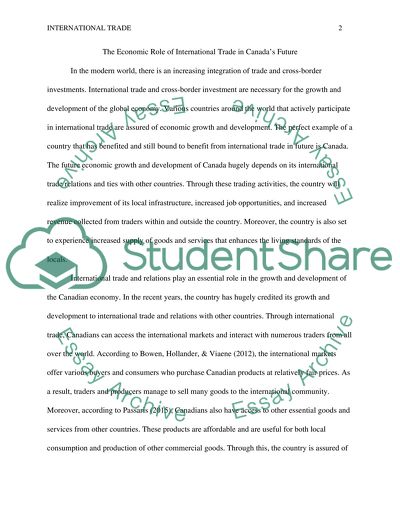 Thesis Statements For Argumentative Essays Canada The New Global Economy What Is The Thesis Statement In The Essay also Essays On Health Canada The New Global Economy Essay Example Topics And Well Essay Health
