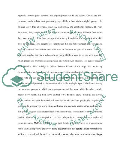 Language developmental pathways in middle school age