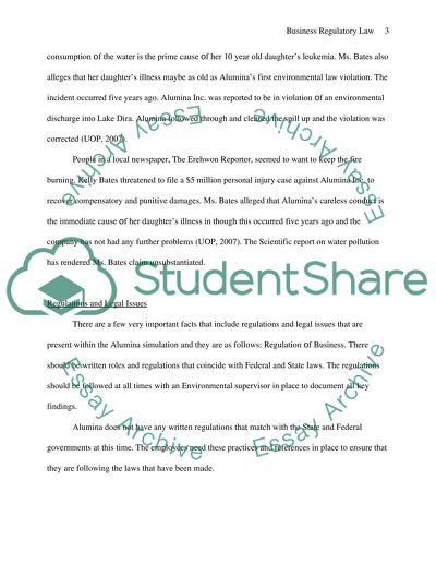 Business Regulatory Law