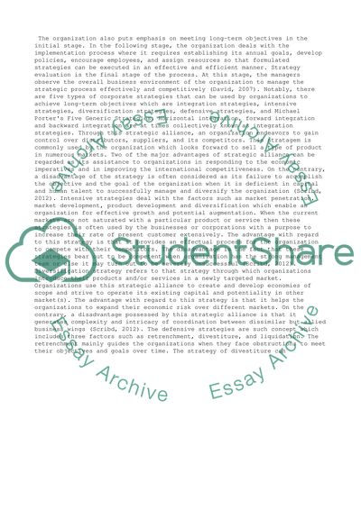 Organization Strategies and Structures