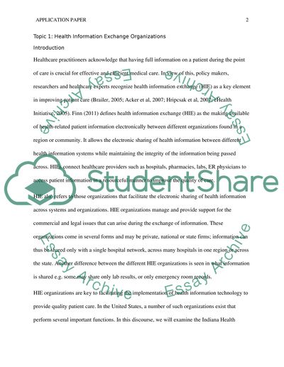 Profile, incorporate, and compare the health information