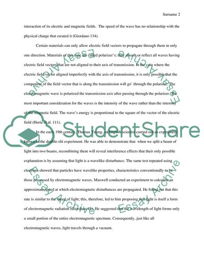 The Concept of Electromagnetic Waves and its Relation to the Concept of Light