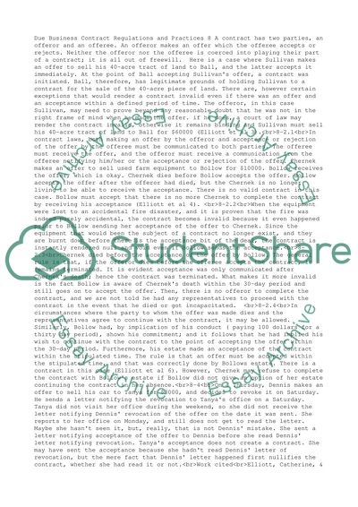 Business Regulations and practices