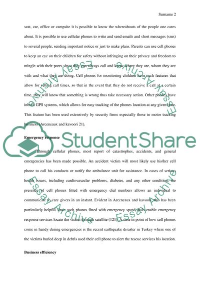 Cellular telephones essential tool or infernal devices