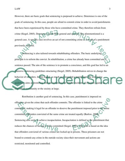 The Impact of Sentencing Guidelines