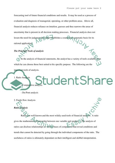 An Insight into Financial Statements and Management